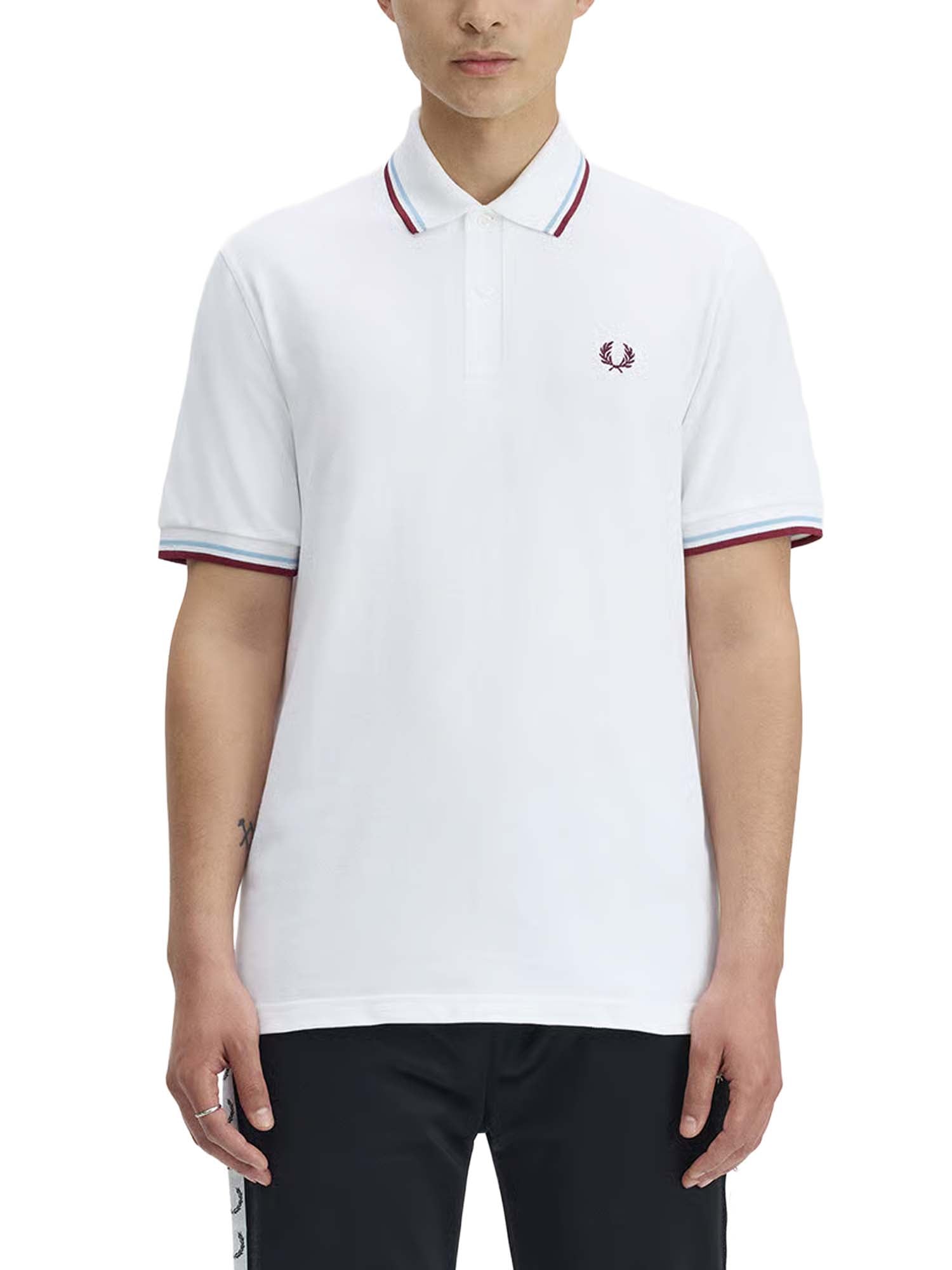 Fred Perry Polo M12 Bianco