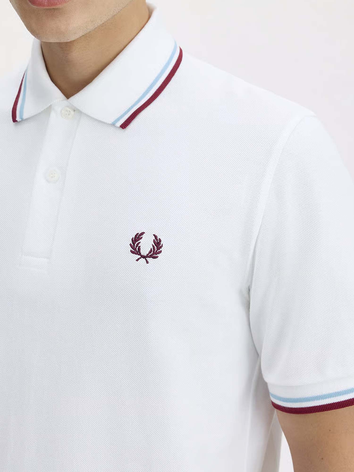 Fred Perry Polo M12 Bianco