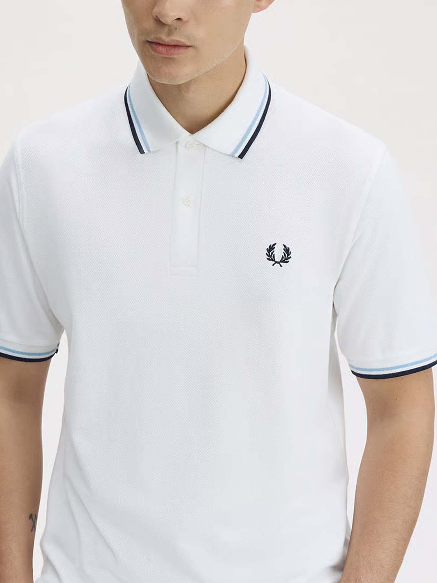 Fred Perry Polo M12 Bianco