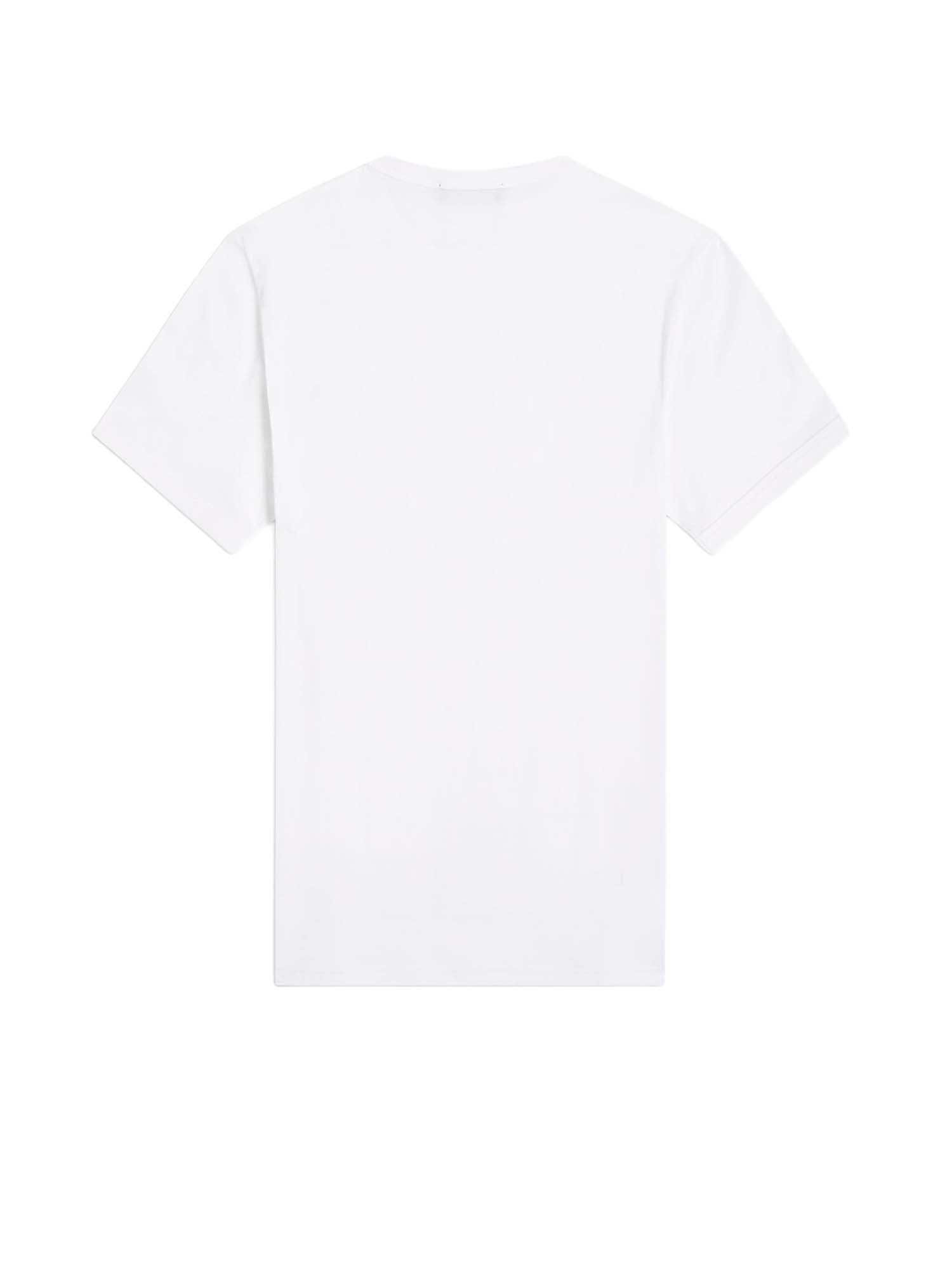 Fred Perry T-Shirt Ringer Bianco