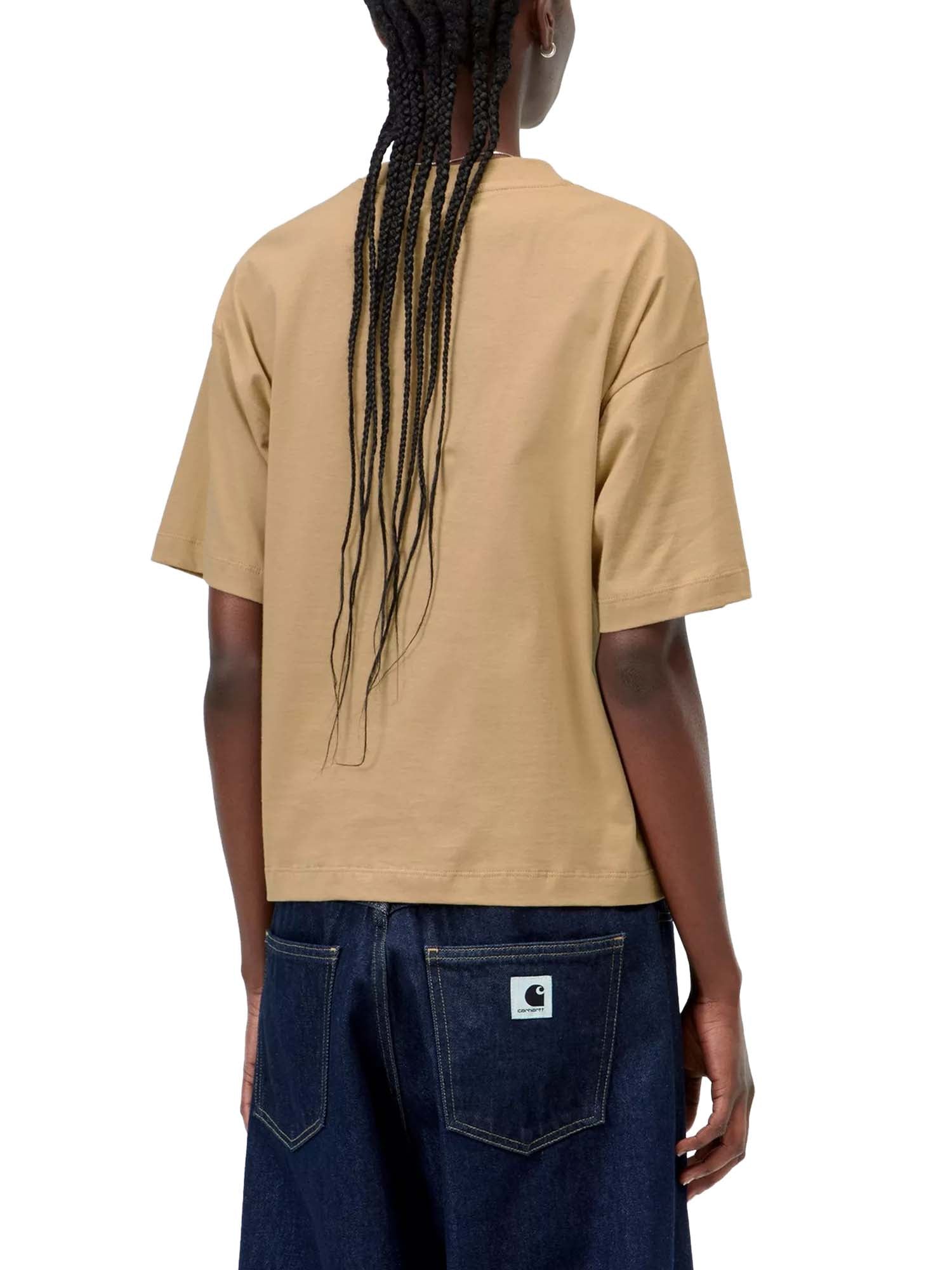 Carhartt Wip Women's S/S Chester T-Shirt Beige