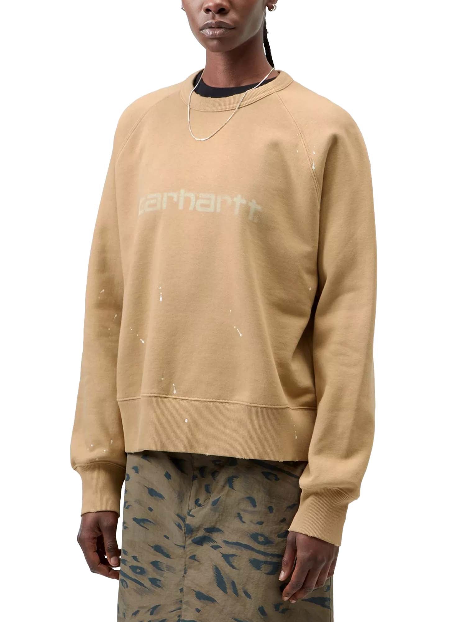 Carhartt Wip Women’s Painter Sweatshirt Beige