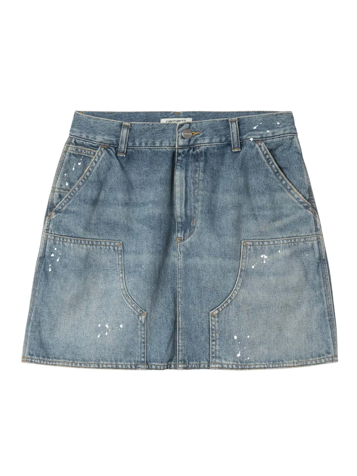 Carhartt Wip Women’s Maeve Double Knee Skirt Blu