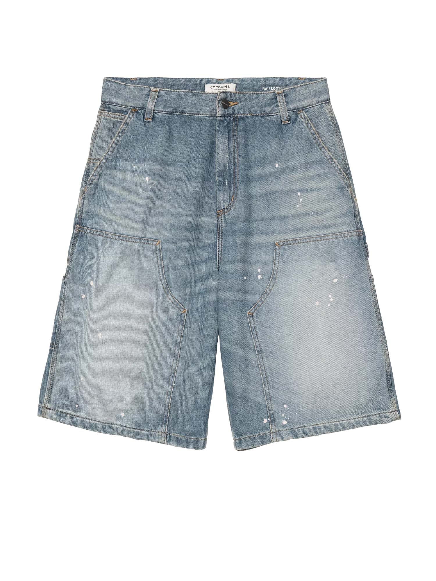 Carhartt Wip Women’s Nixon Double Knee Short Blu