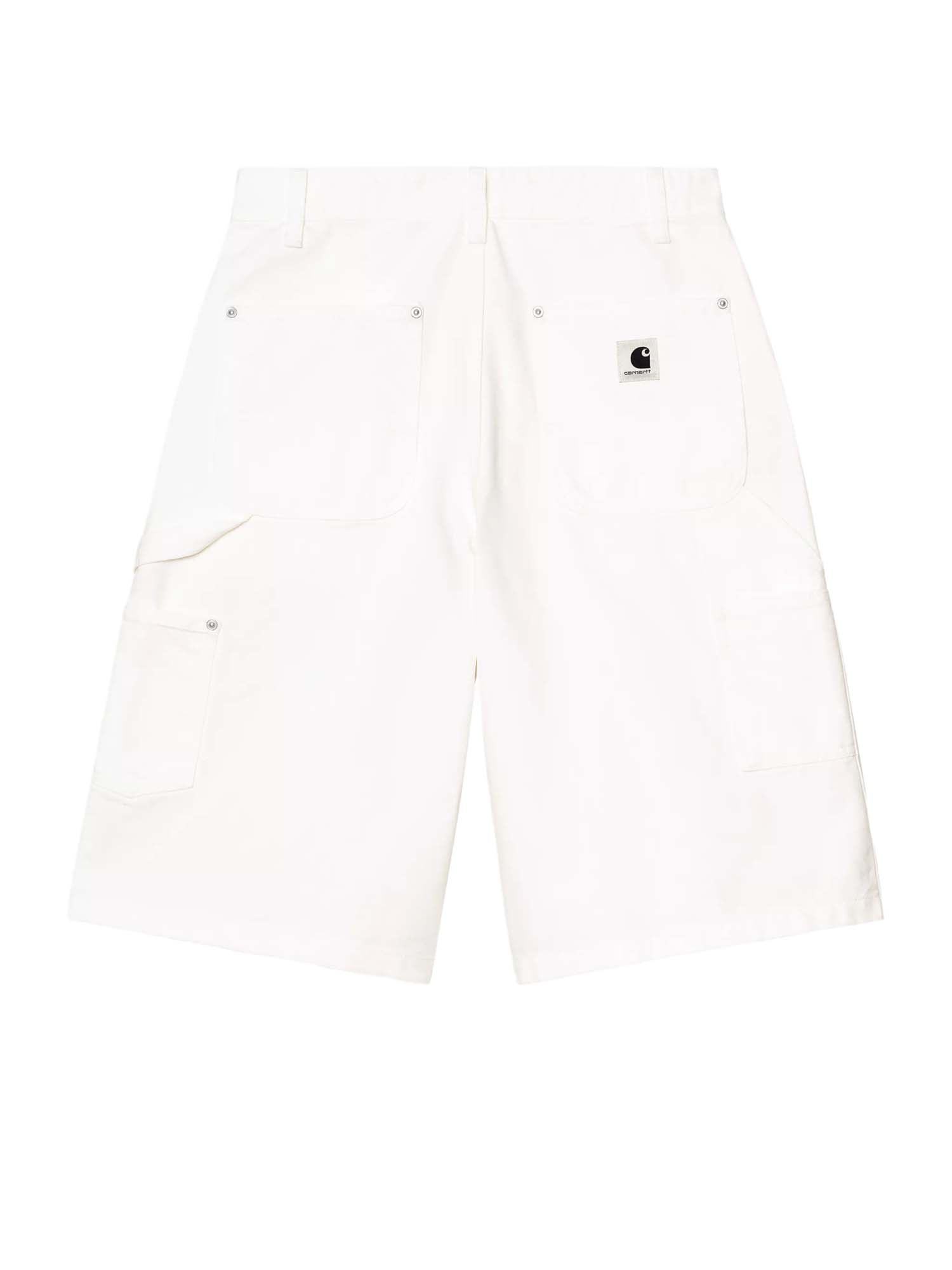 Carhartt Wip Women's Nixon Single Knee Short Bianco