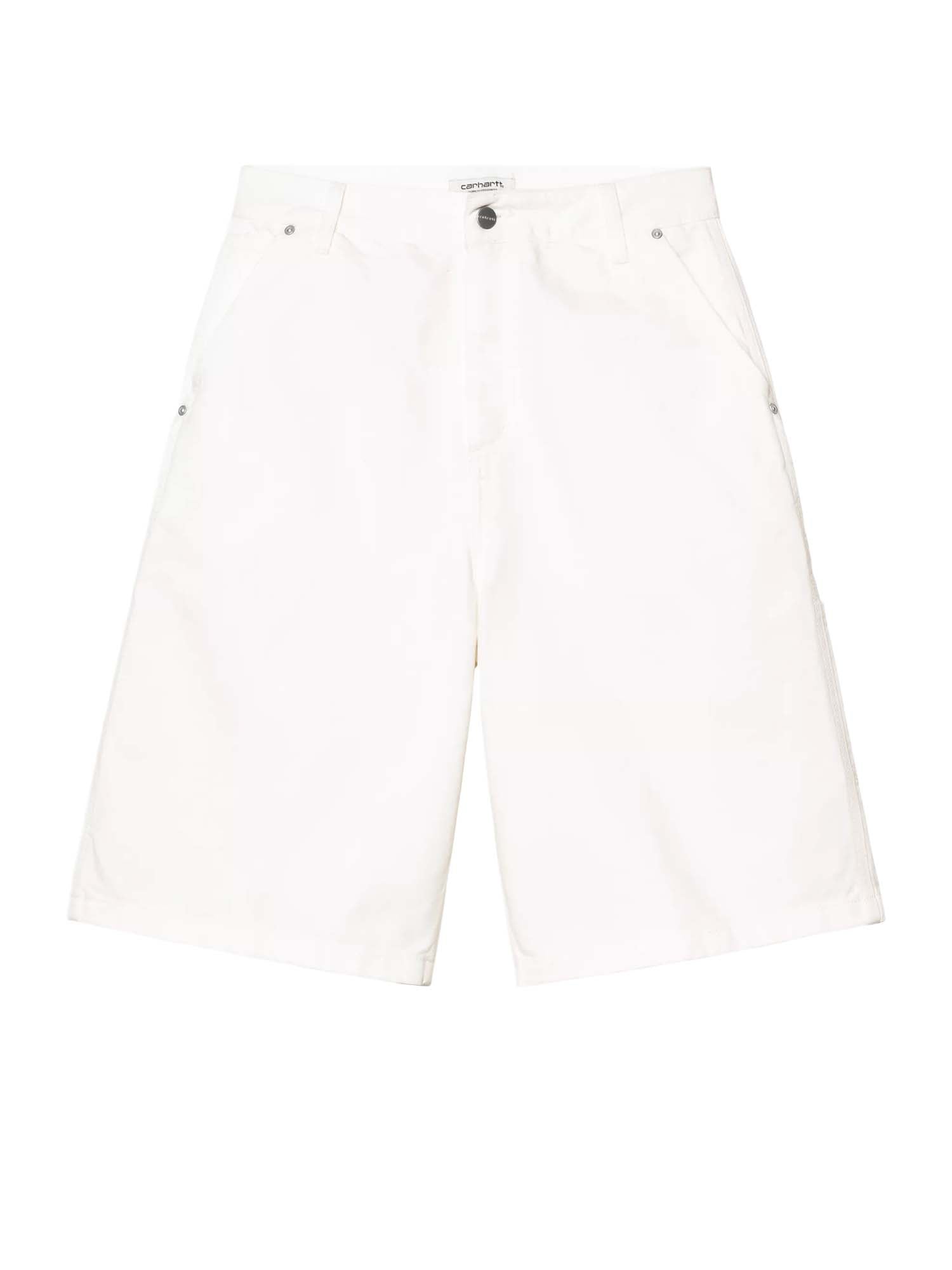 Carhartt Wip Women's Nixon Single Knee Short Bianco