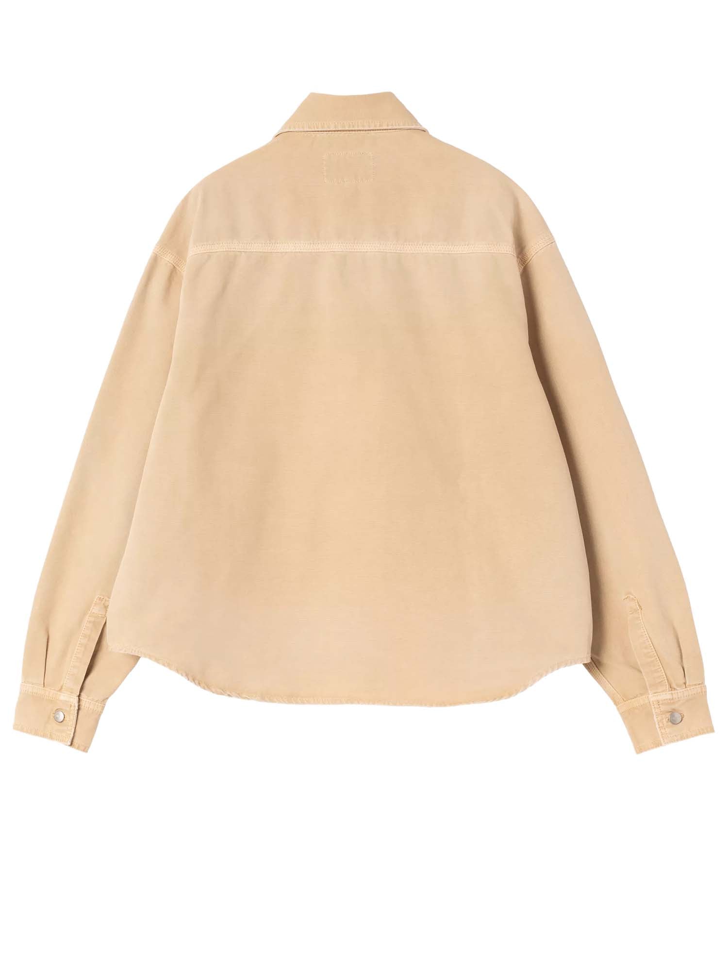 Carhartt Wip Women’s Georgia Shirt Jac Beige