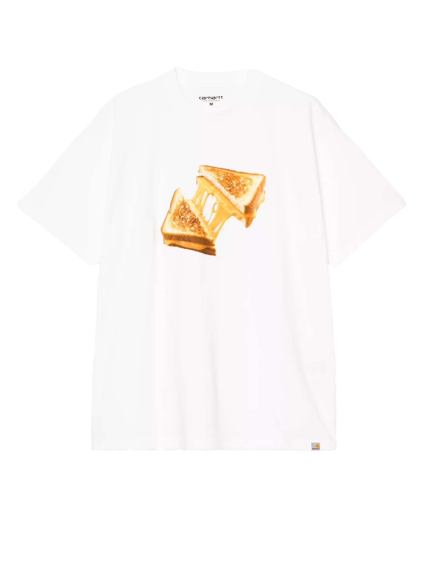 Carhartt Wip S/S Cheese Toast T-Shirt Bianco