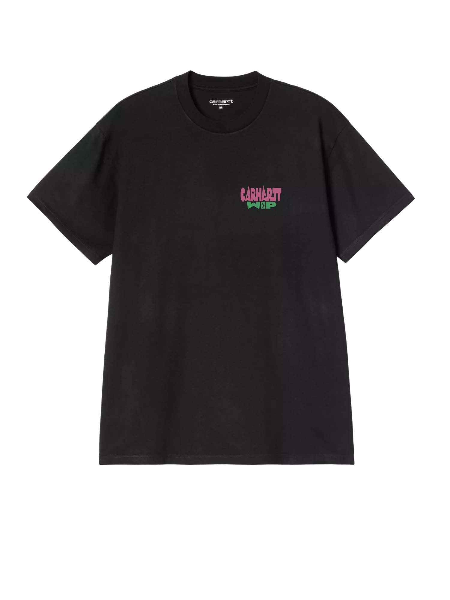 Carhartt Wip S/S Luggage Label T-Shirt Nero