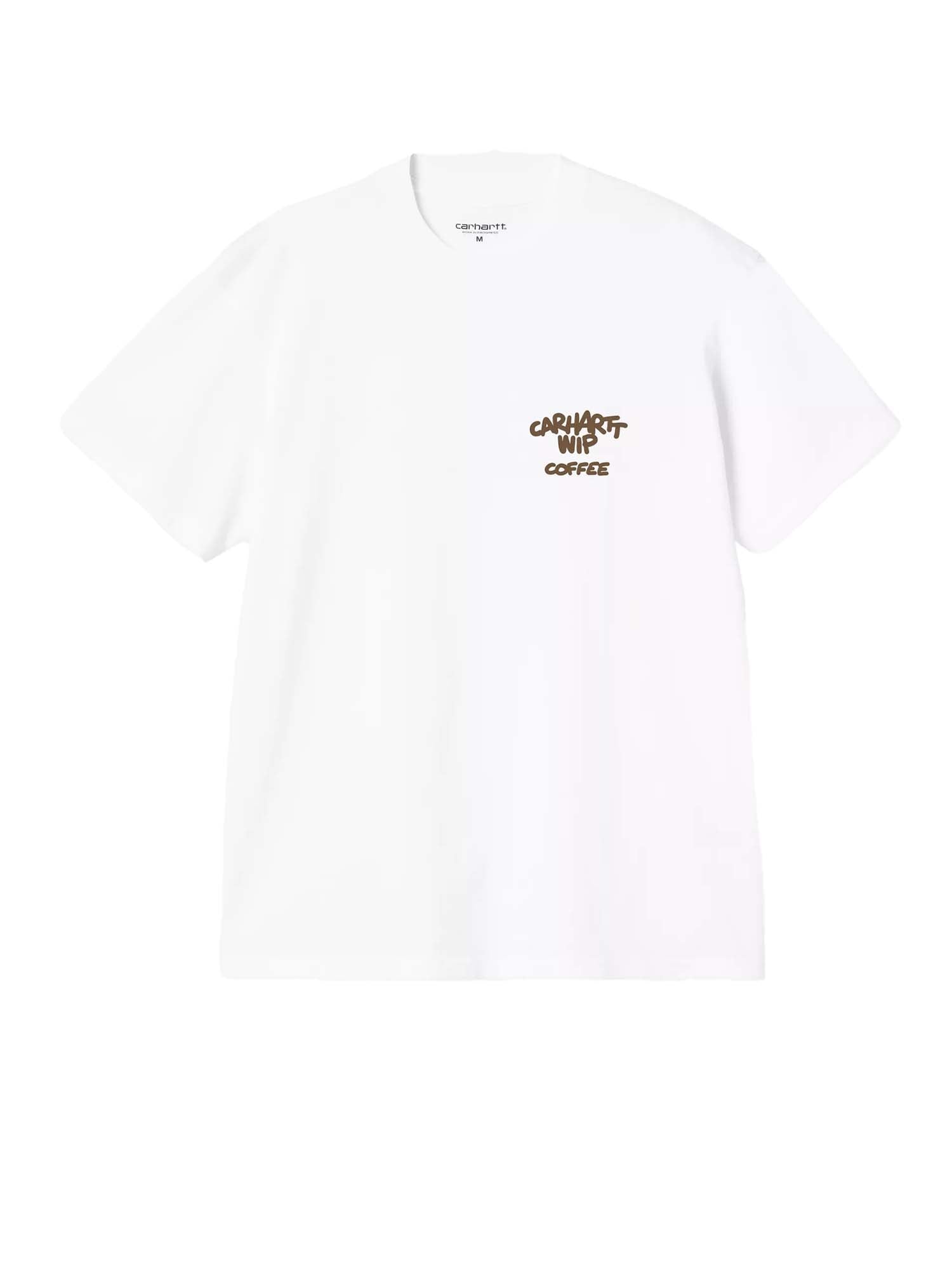Carhartt Wip S/S Coffee Break T-Shirt Bianco