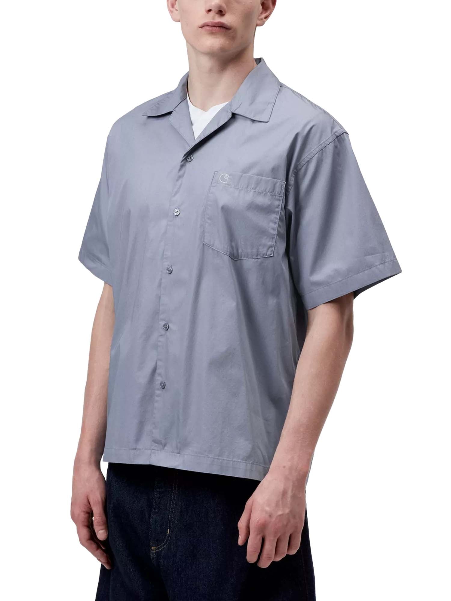 Carhartt Wip S/S Kendry Shirt Azzurro