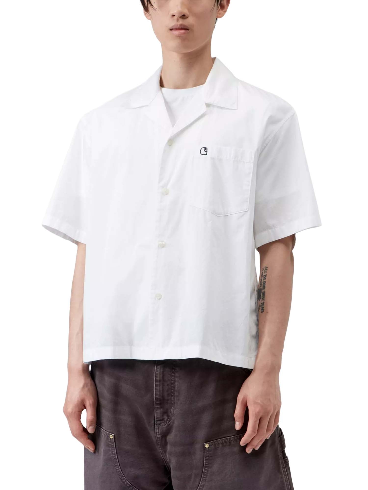 Carhartt Wip S/S Kendry Shirt Bianco