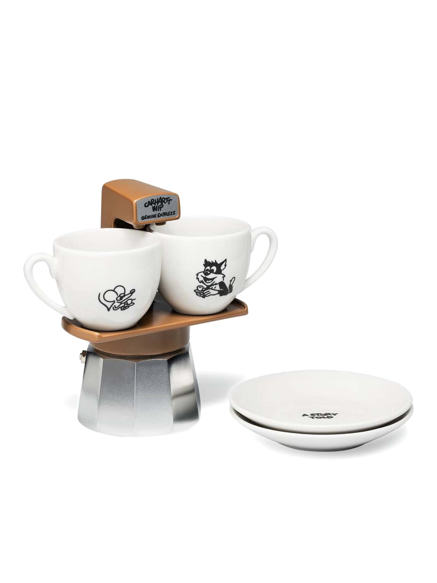 Carhartt Wip Carhartt Coffee Espresso Maker Marrone