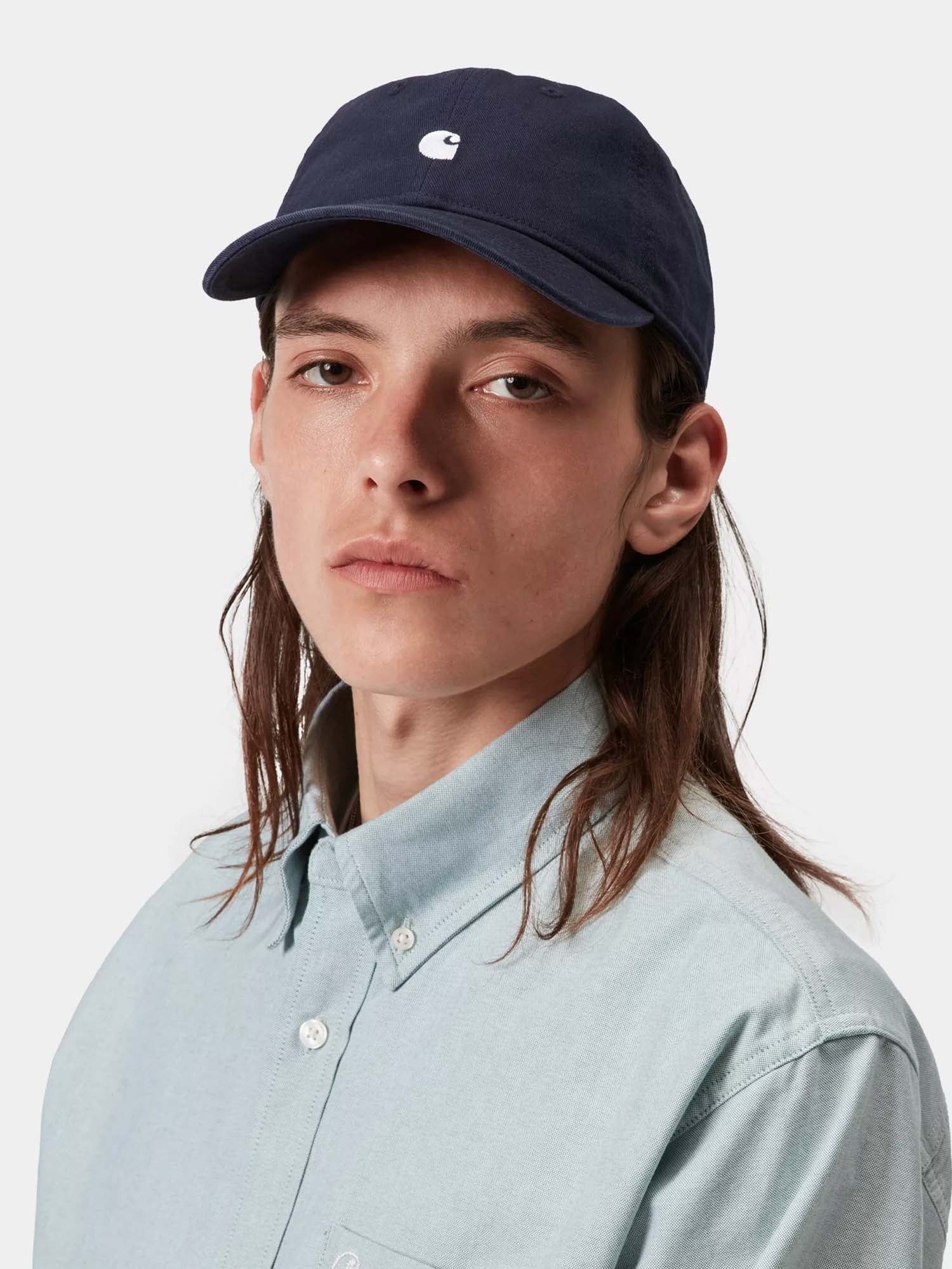 Carhartt Wip Madison Logo Cap Blu