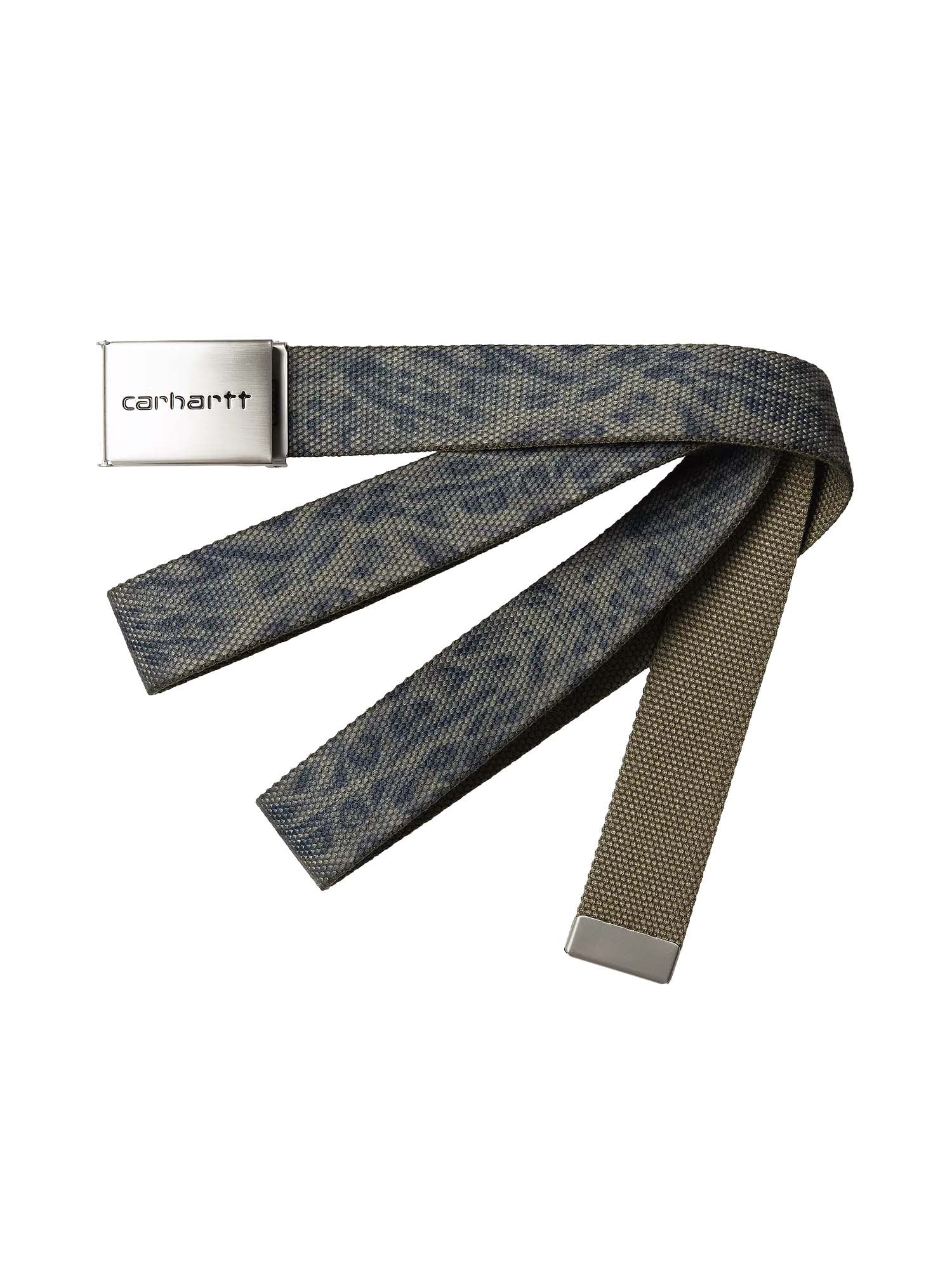 Carhartt Wip Clip Belt Chrome Animalier