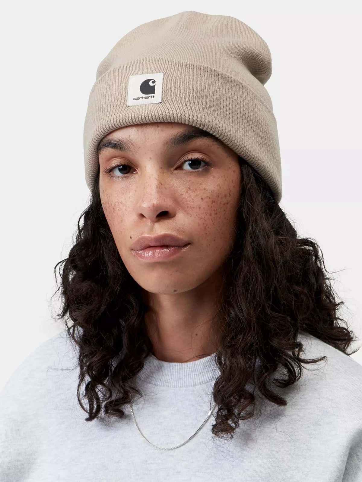Carhartt Wip Women's Ashley Beanie Beige