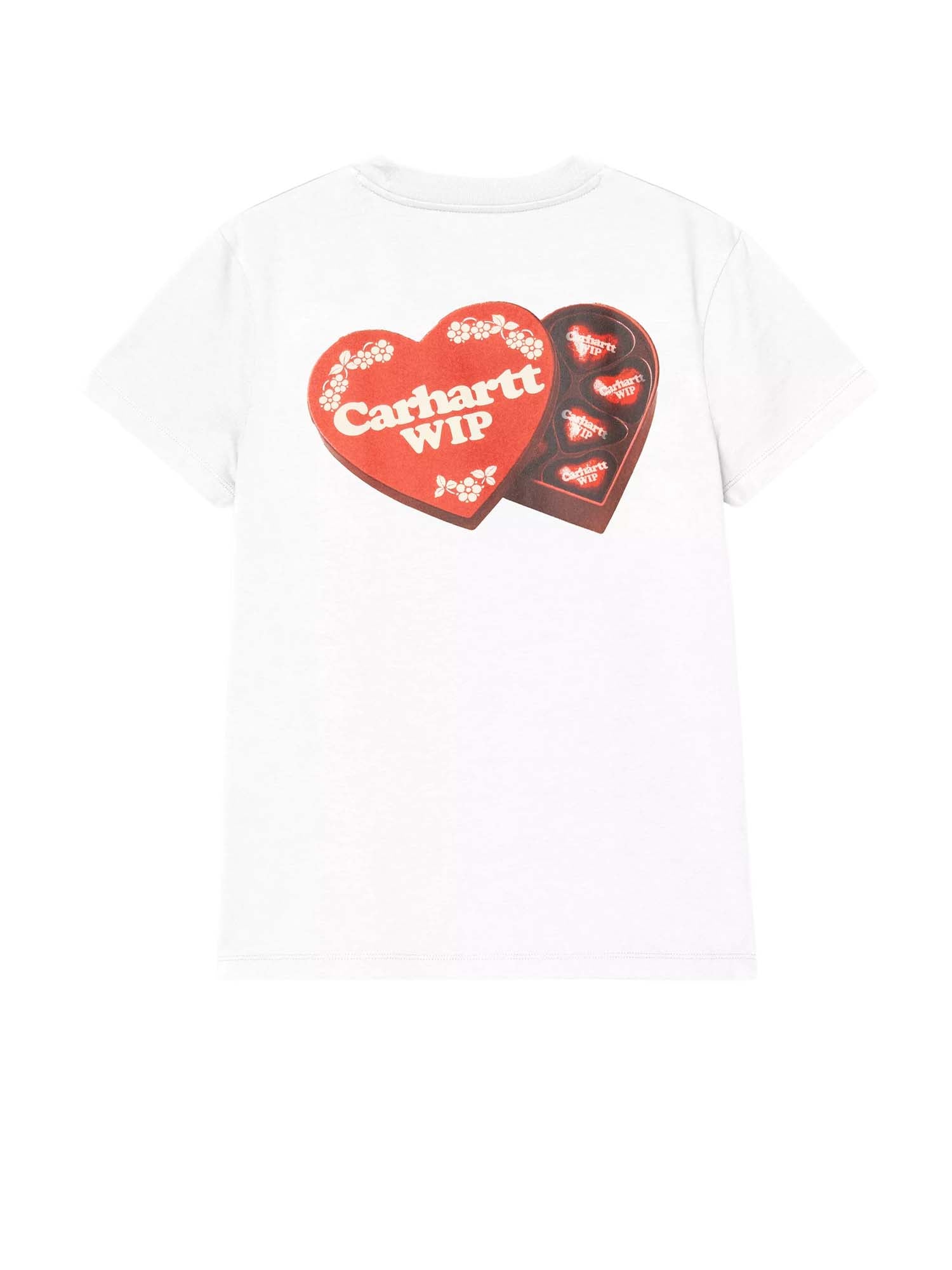 Carhartt Wip Women’s S/S Hartt Case T-Shirt Bianco
