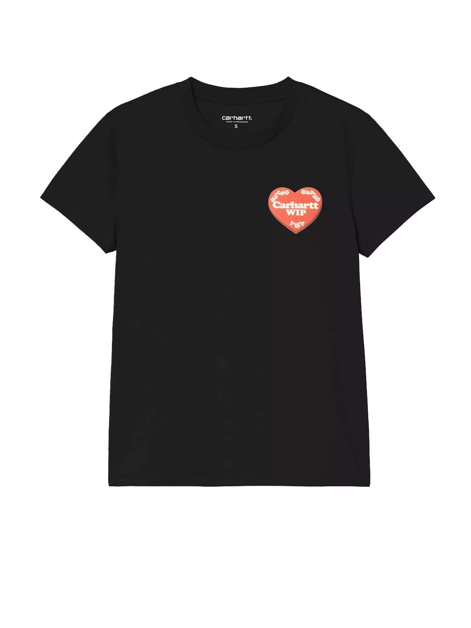 Carhartt Wip Women’s S/S Hartt Case T-Shirt Nero