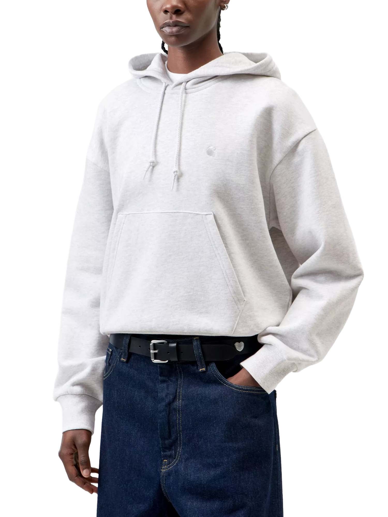 Carhartt Wip Women's Hooded Casey Sweatshirt Grigio