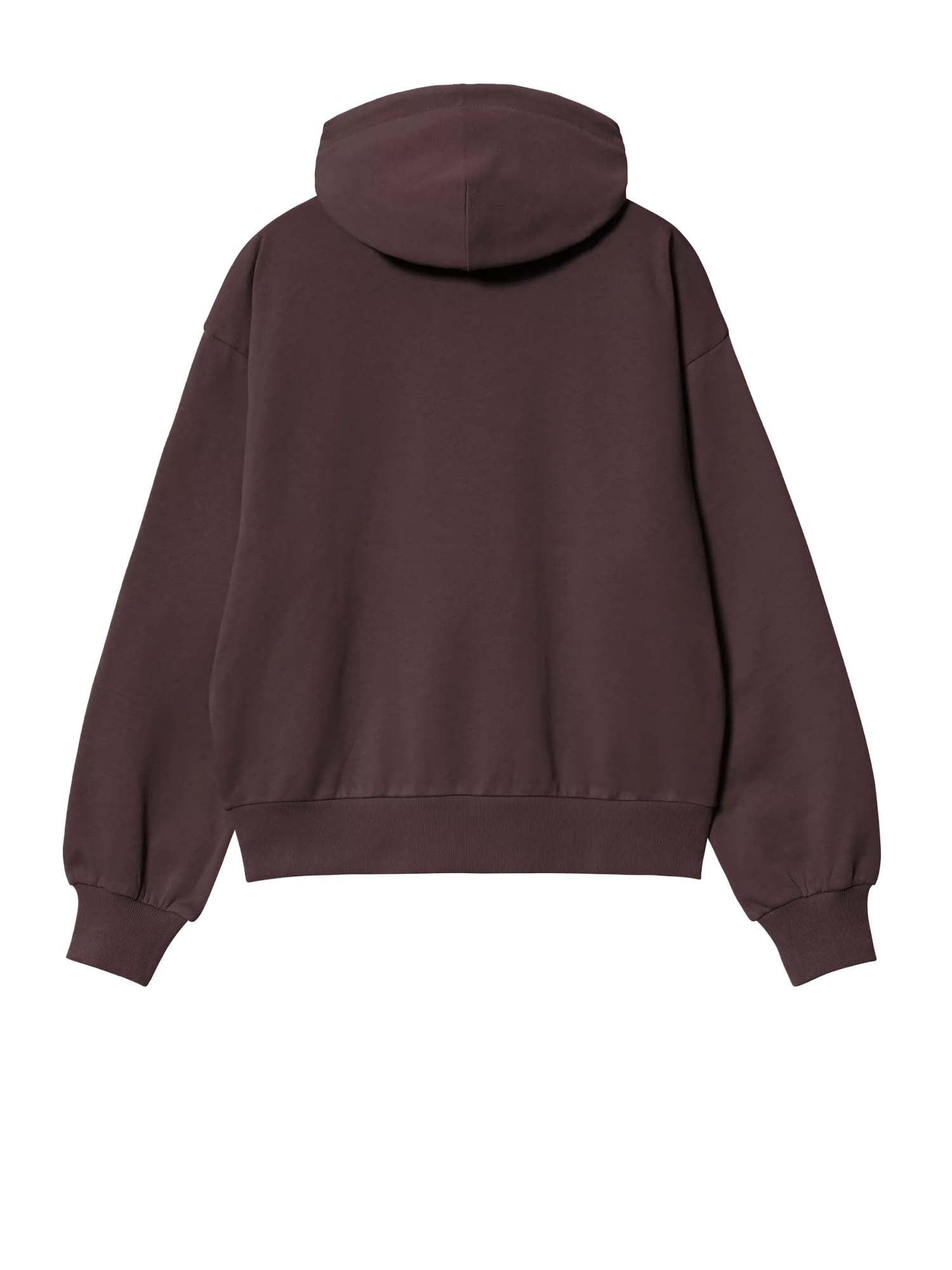 Carhartt Wip Women's Hooded Casey Sweatshirt Marrone