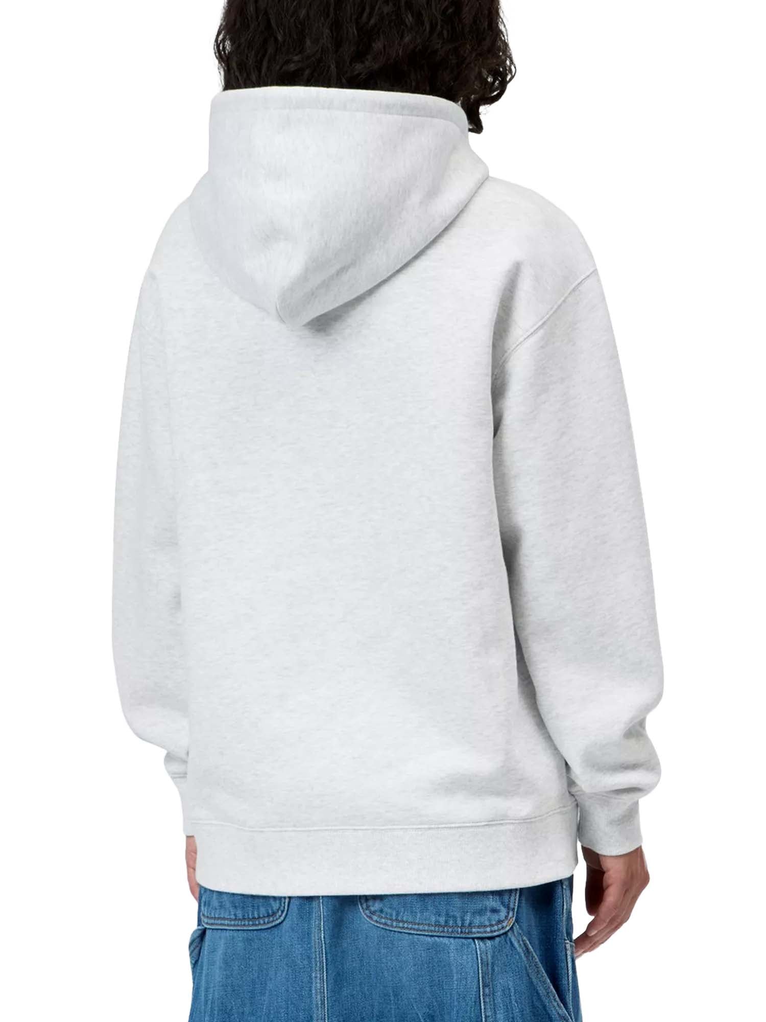 Carhartt Wip Women's Hooded Carhartt Sweatshirt Grigio