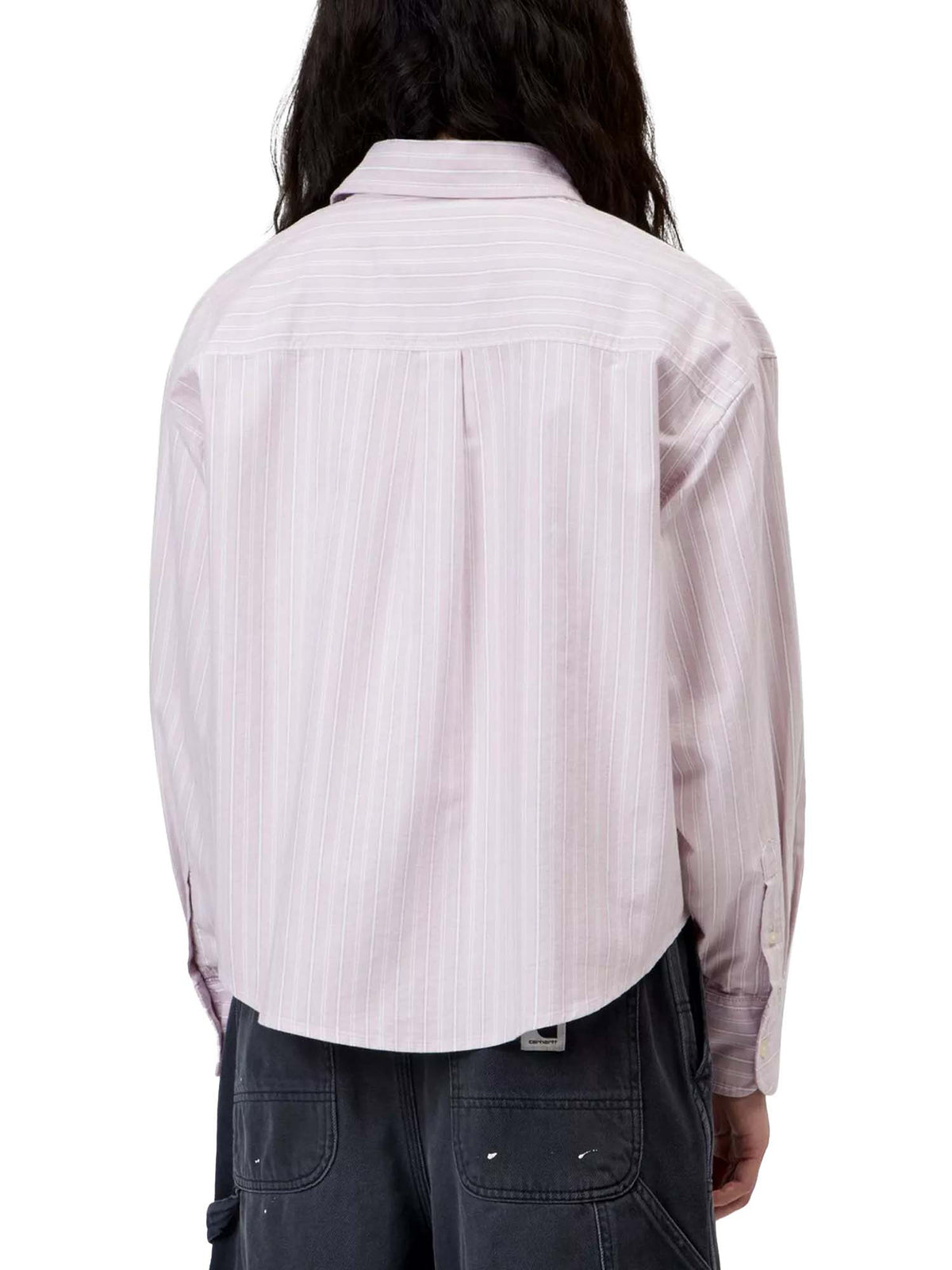 Carhartt Wip Women's L/S Kanan Shirt Rosa