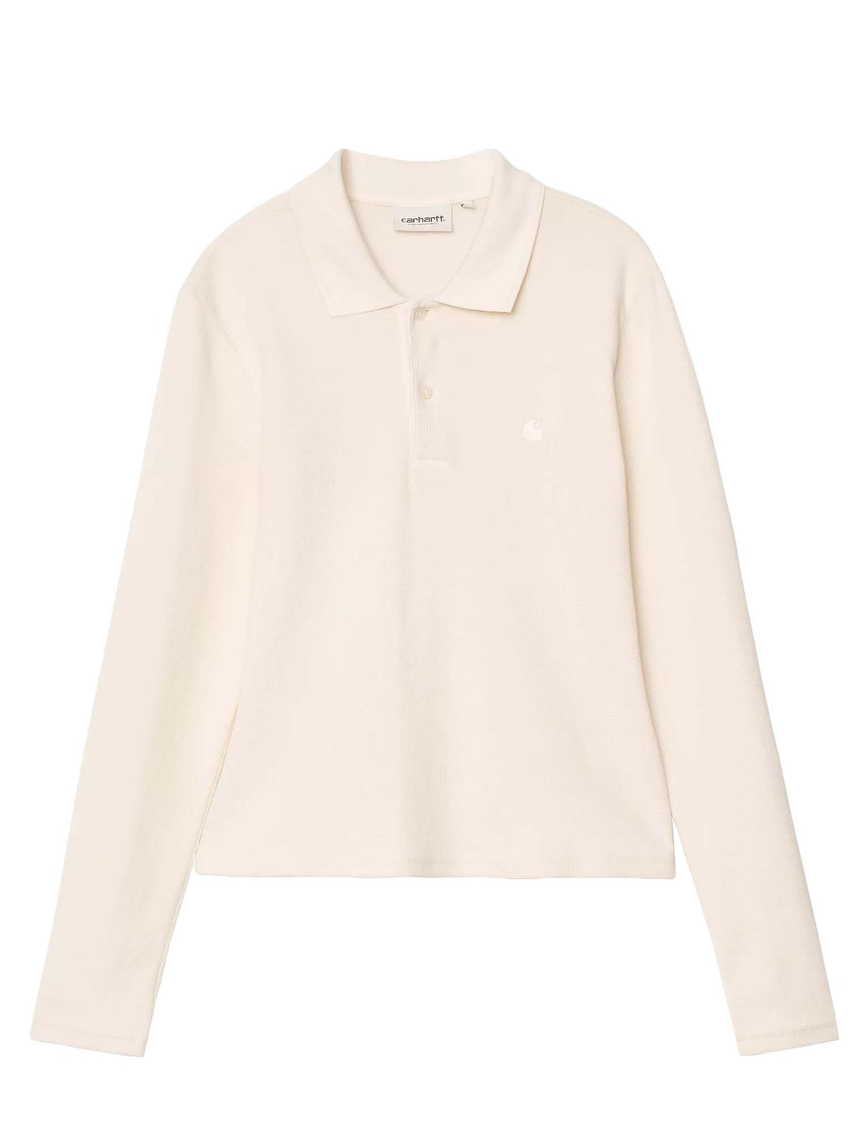 Carhartt Wip Women's L/S Dora Polo Bianco