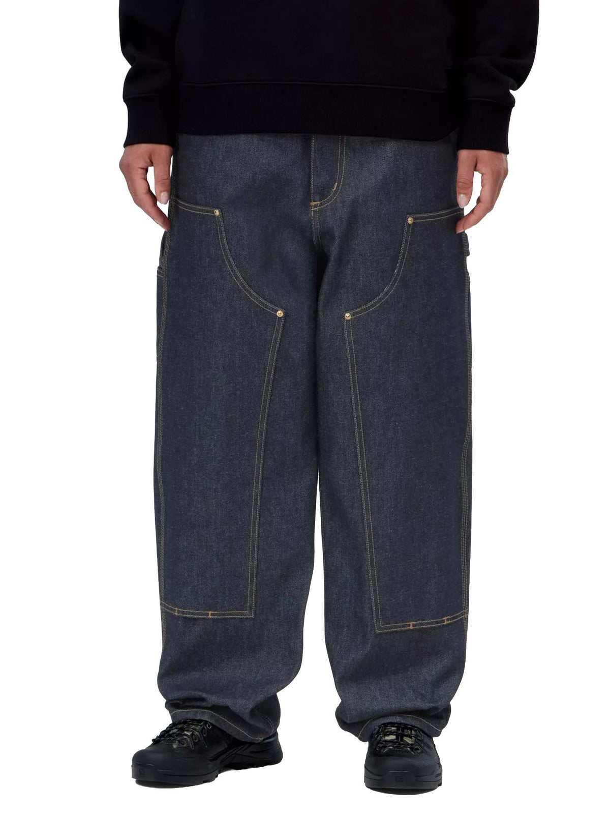 Carhartt Wip Women's Brandon Double Knee Pant Blu