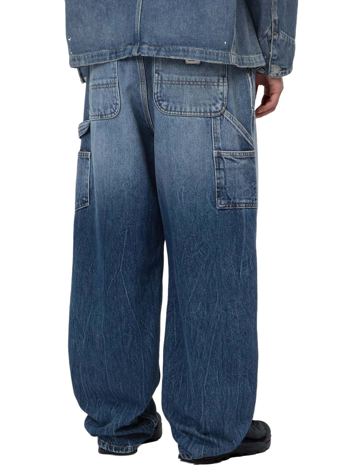 Carhartt Wip Women's Brandon Double Knee Pant Blu