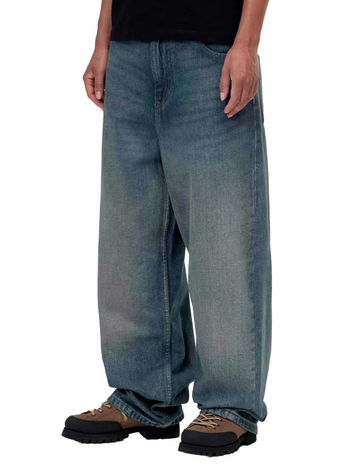 Carhartt Wip W' Brandon Pant Blu