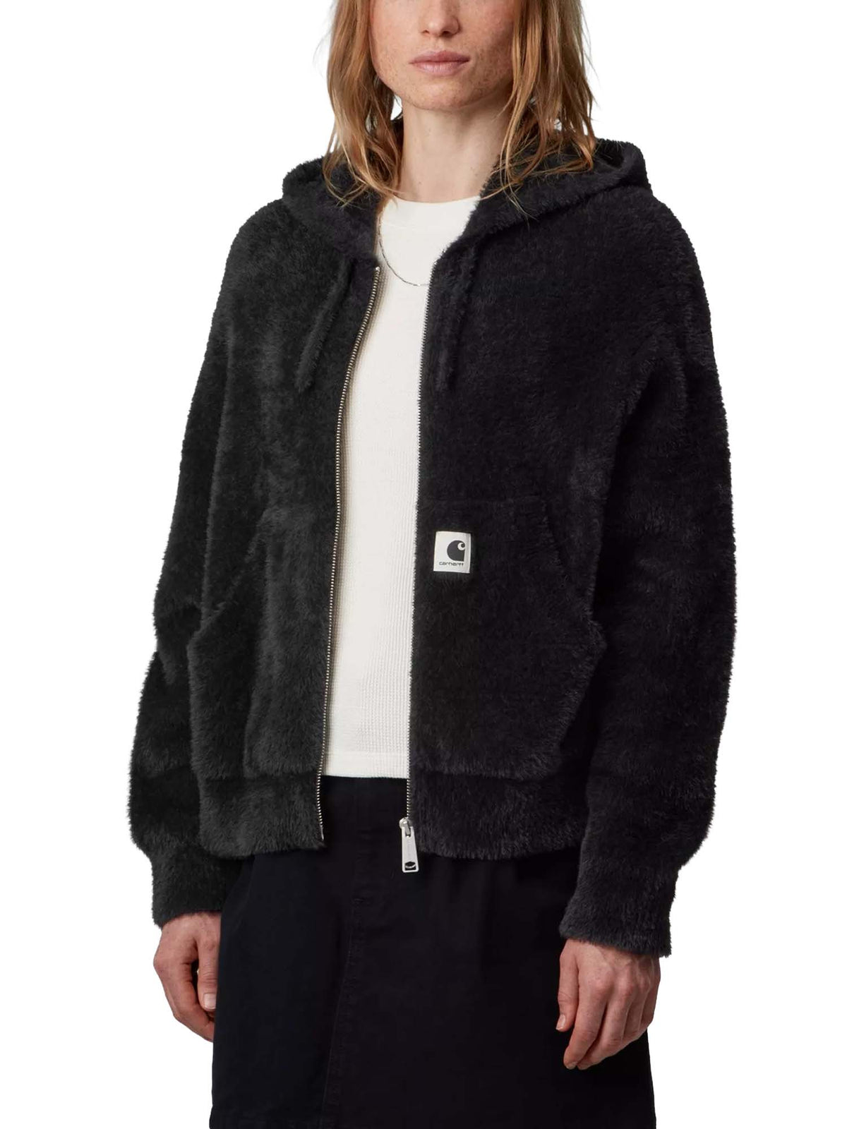 Carhartt Wip Women's Maine Active Sweater Jacket Nero