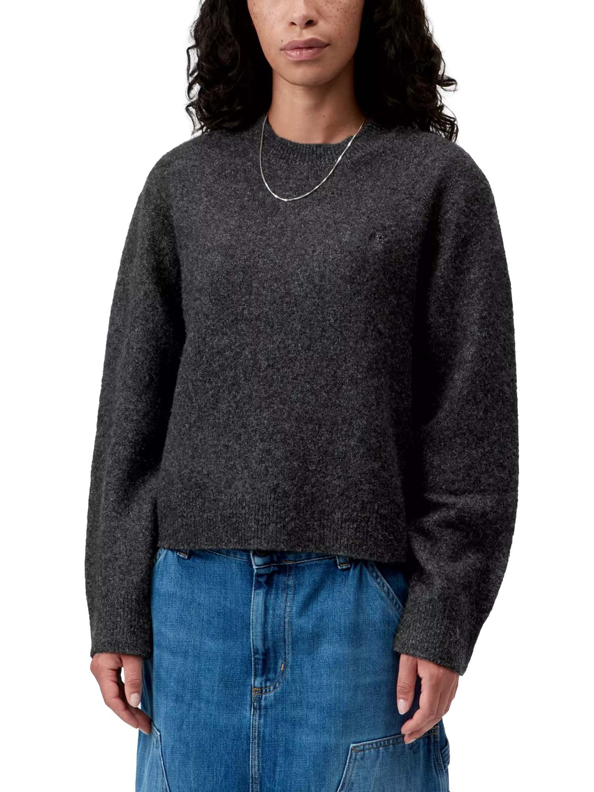 Carhartt Wip Women's Curtis Sweater Grigio