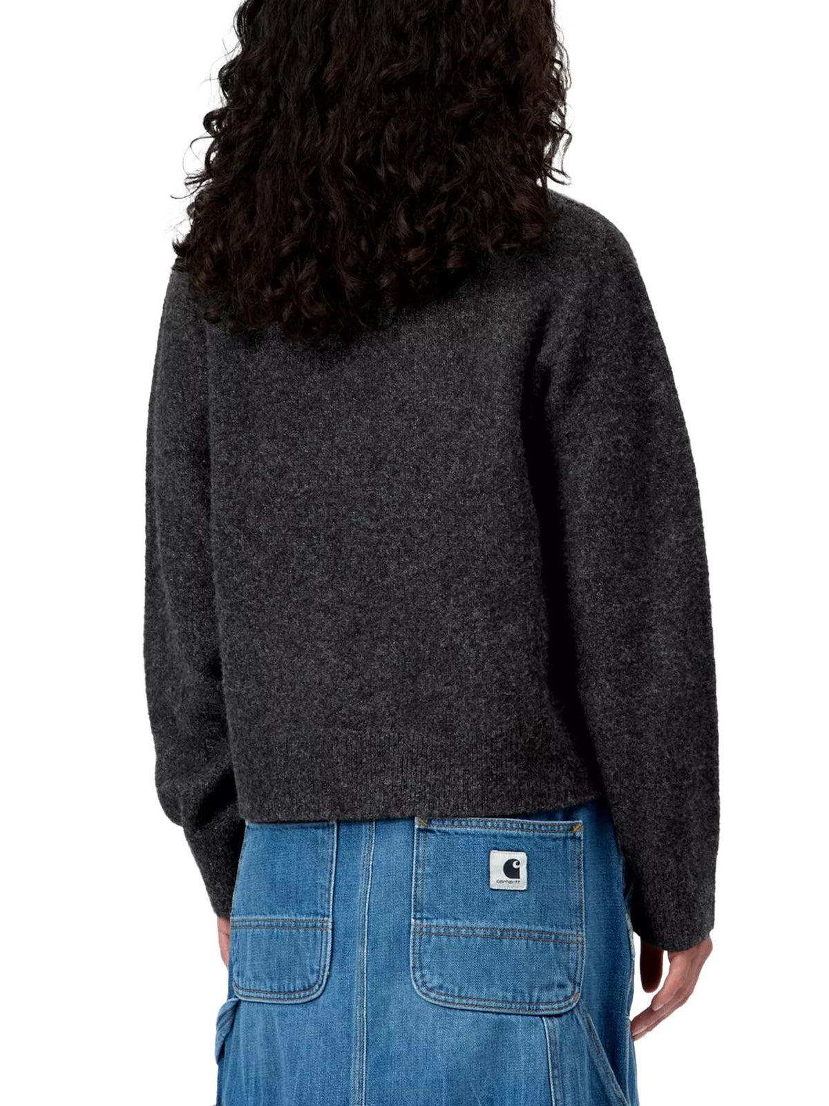 Carhartt Wip Women's Curtis Sweater Grigio