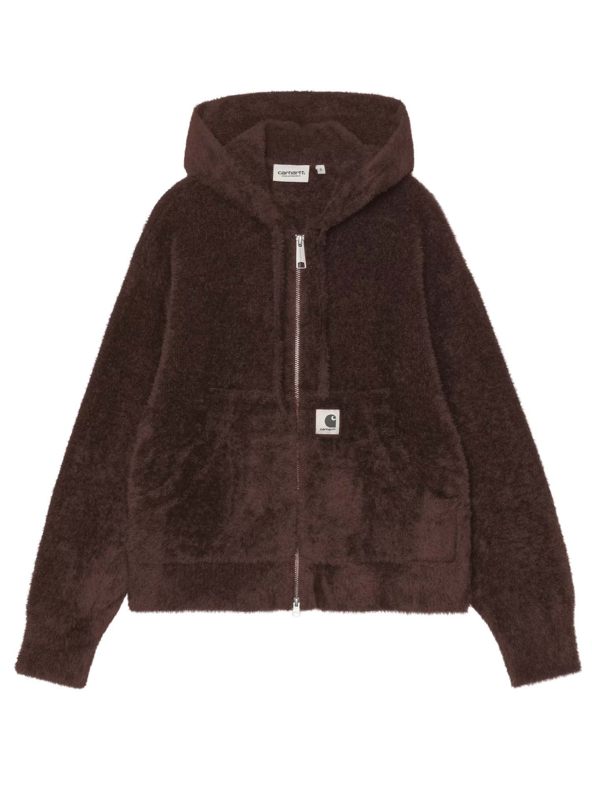 Carhartt Wip Women's Maine Active Sweater Jacket Marrone