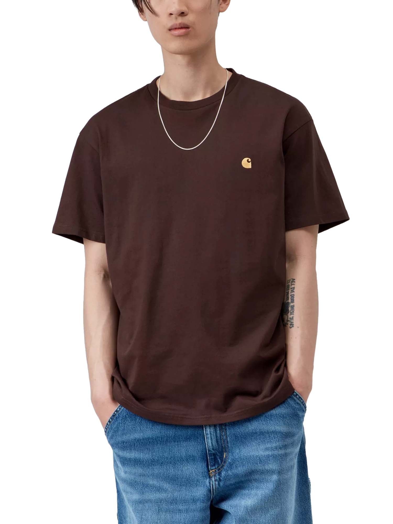 Carhartt Wip S/S Chase T-Shirt Bordeaux