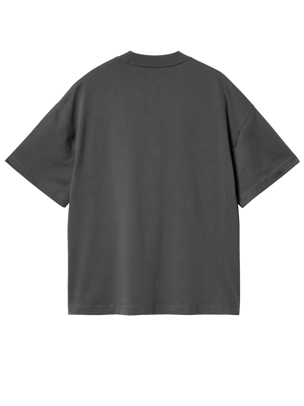 Carhartt Wip S/S Signature Script T-Shirt Grigio