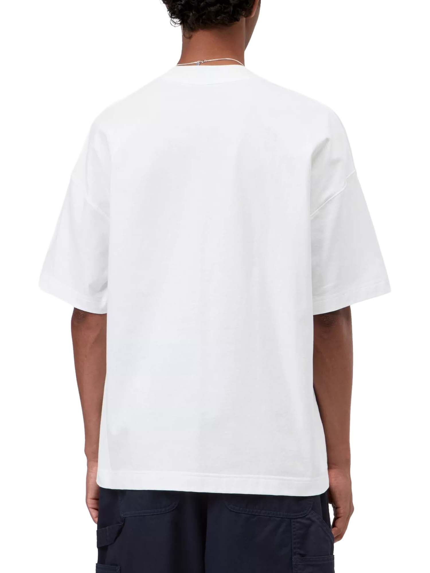 Carhartt Wip S/S Work Pocket T-Shirt Bianco