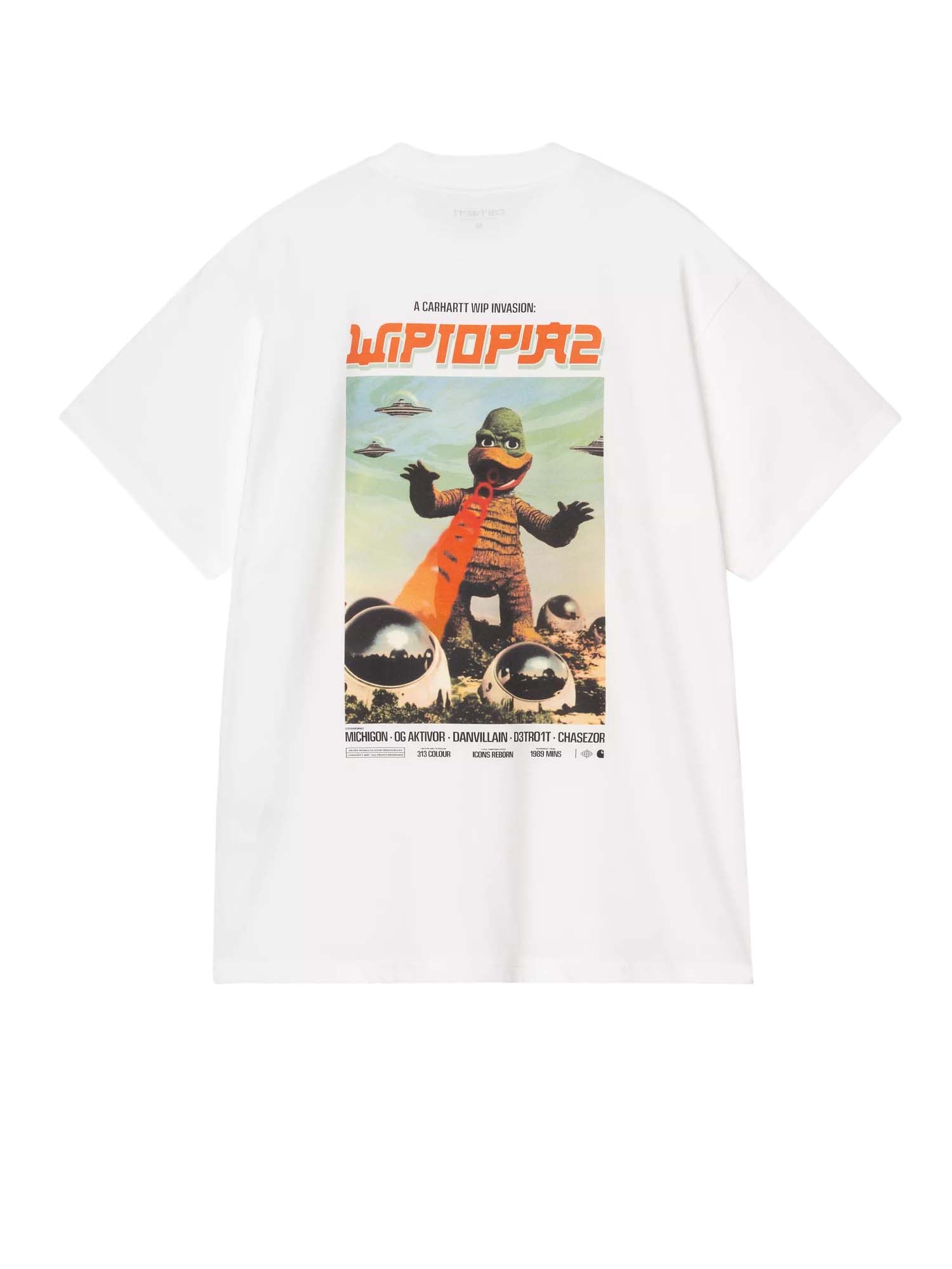 Carhartt Wip S/S Wiptopia II T-Shirt Bianco
