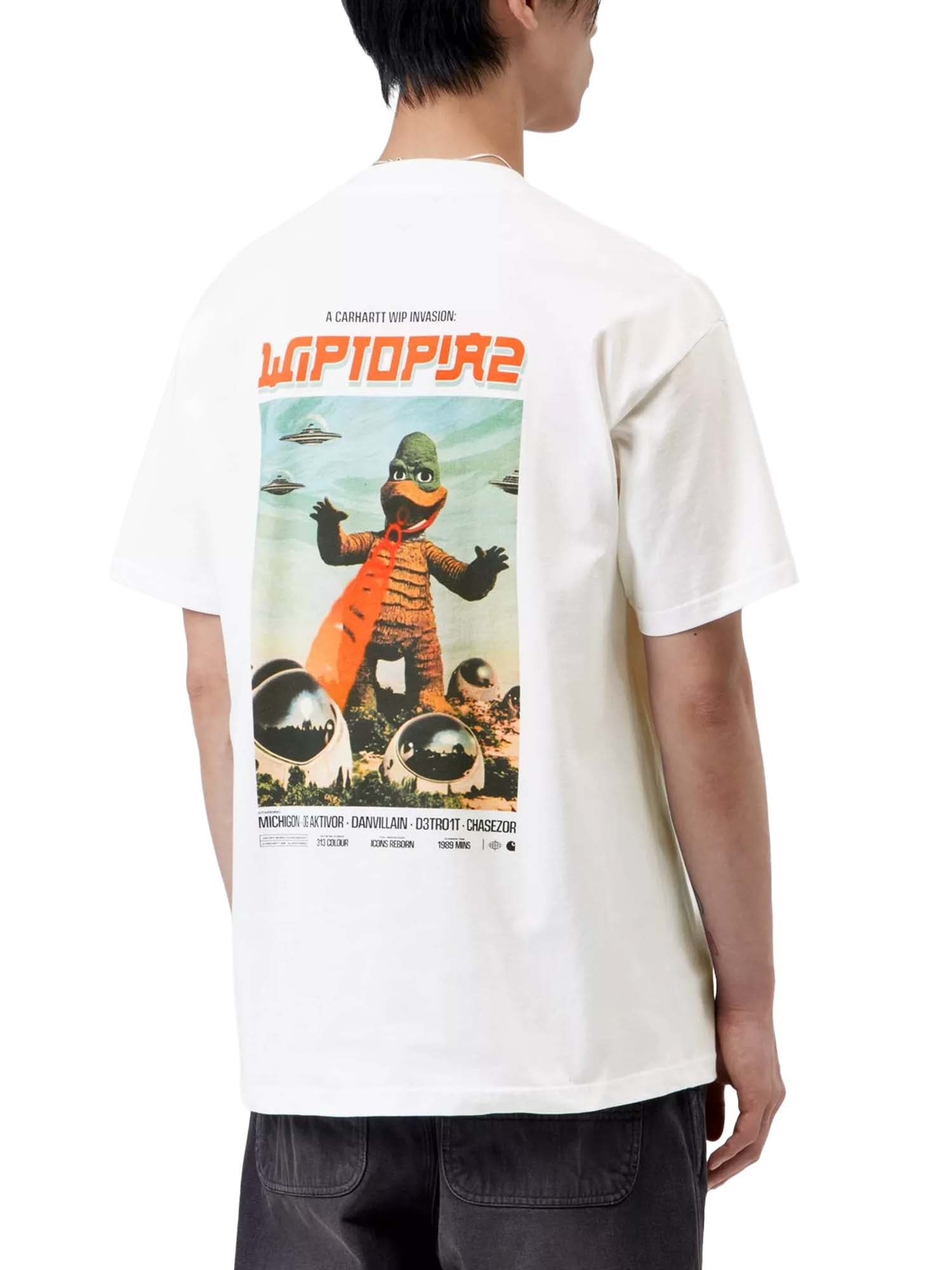 Carhartt Wip S/S Wiptopia II T-Shirt Bianco