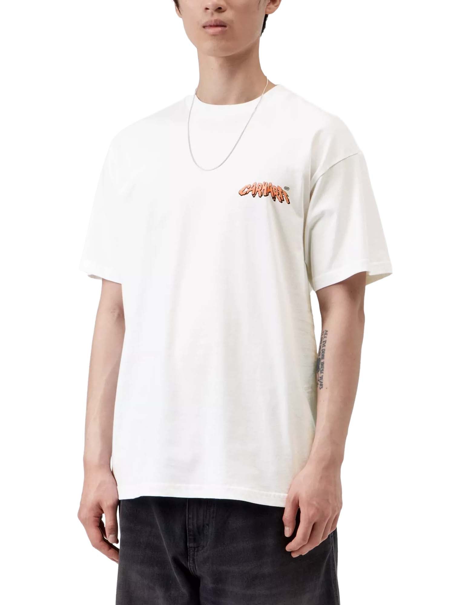 Carhartt Wip S/S Wiptopia II T-Shirt Bianco
