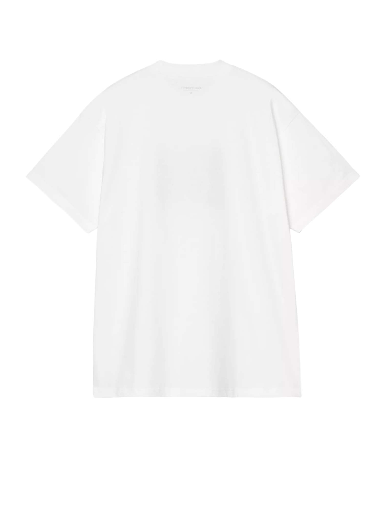 Carhartt Wip S/S Animated Ducks T-Shirt Bianco