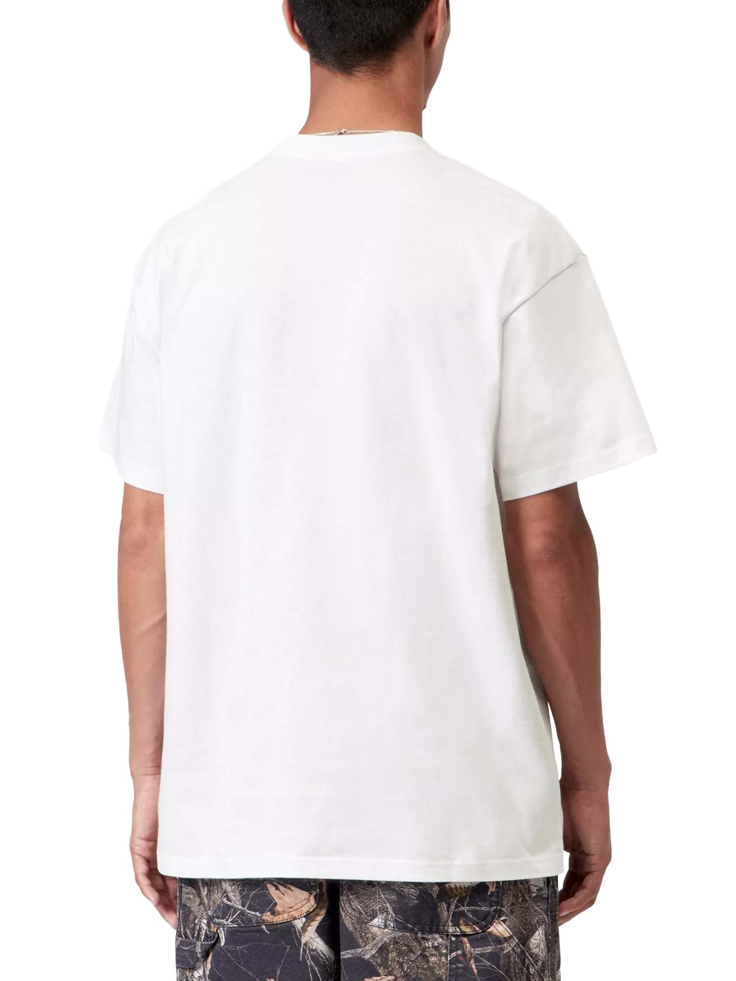 Carhartt Wip S/S Animated Ducks T-Shirt Bianco