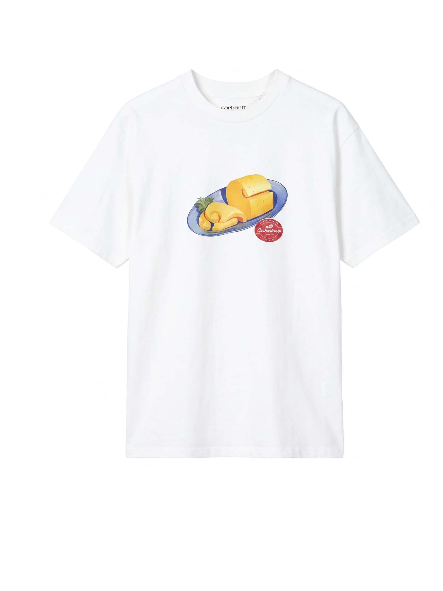 Carhartt Wip S/S Fromage T-Shirt Bianco