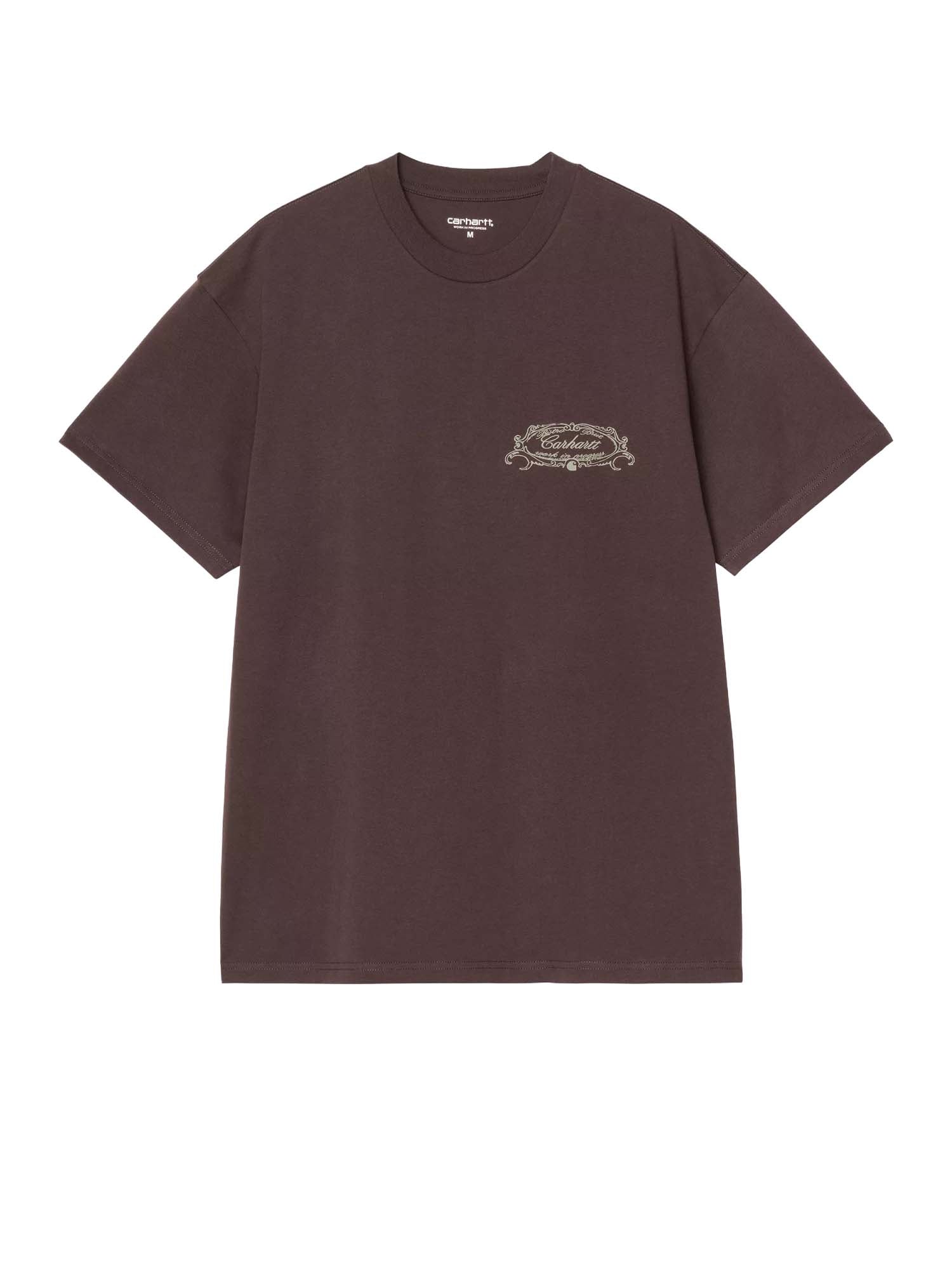Carhartt Wip S/S Chez WIP T-Shirt Marrone