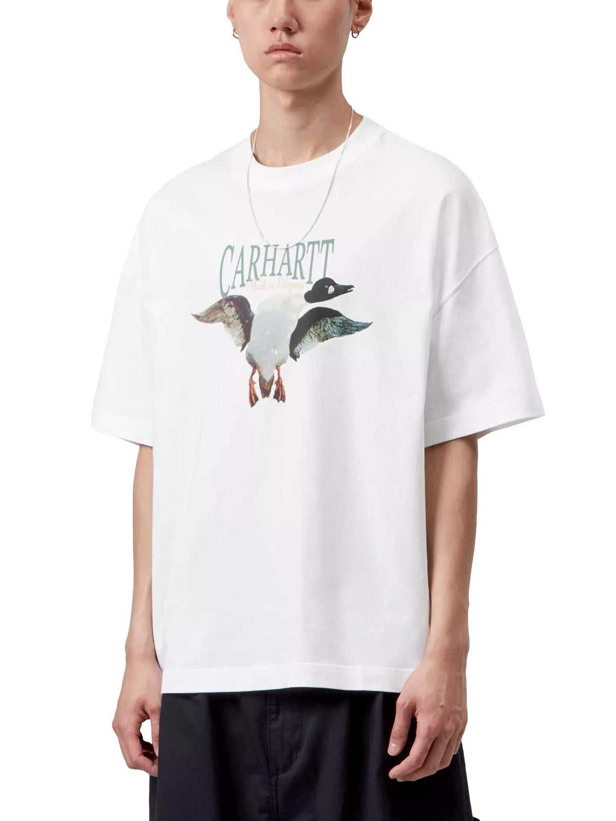 Carhartt Wip S/S Pennon T-Shirt Bianco