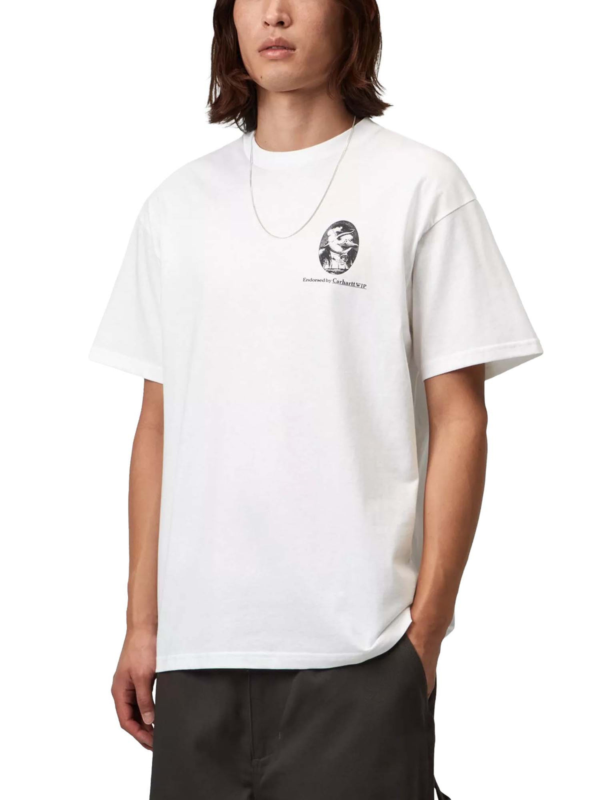Carhartt Wip S/S Vote T-Shirt Bianco