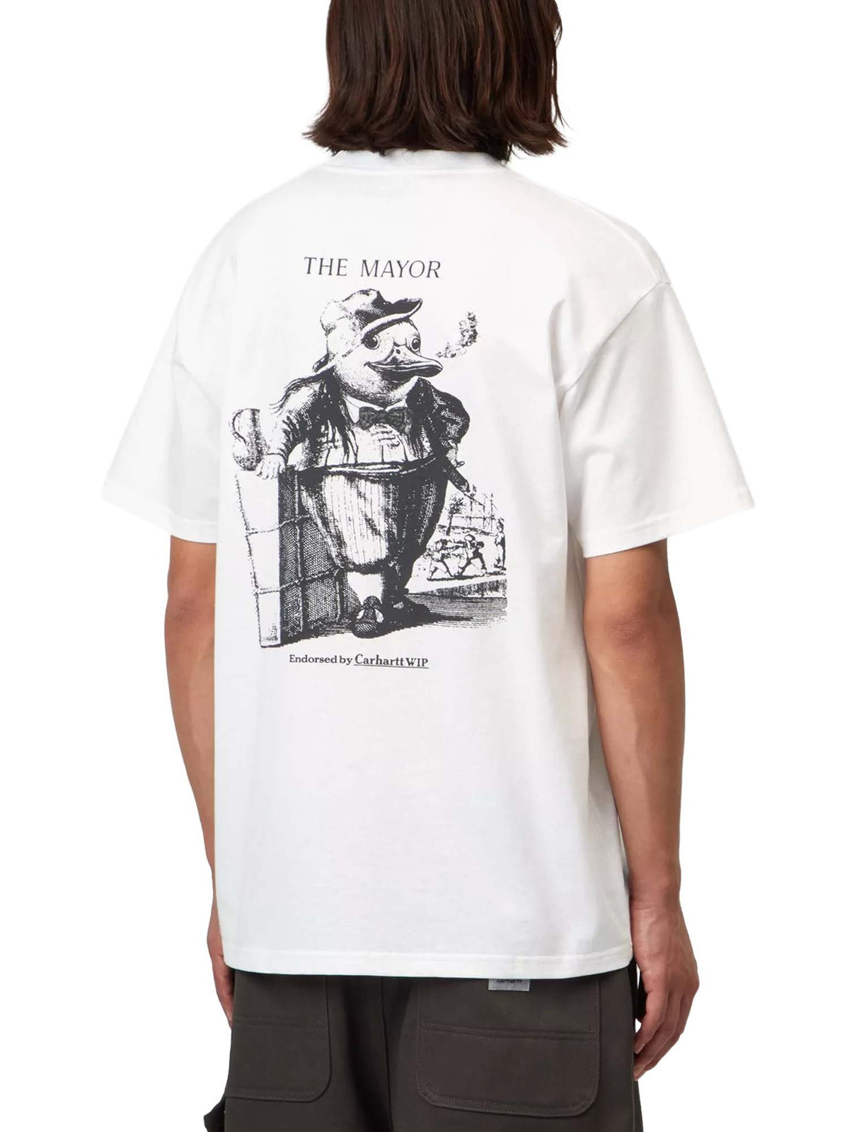 Carhartt Wip S/S Vote T-Shirt Bianco