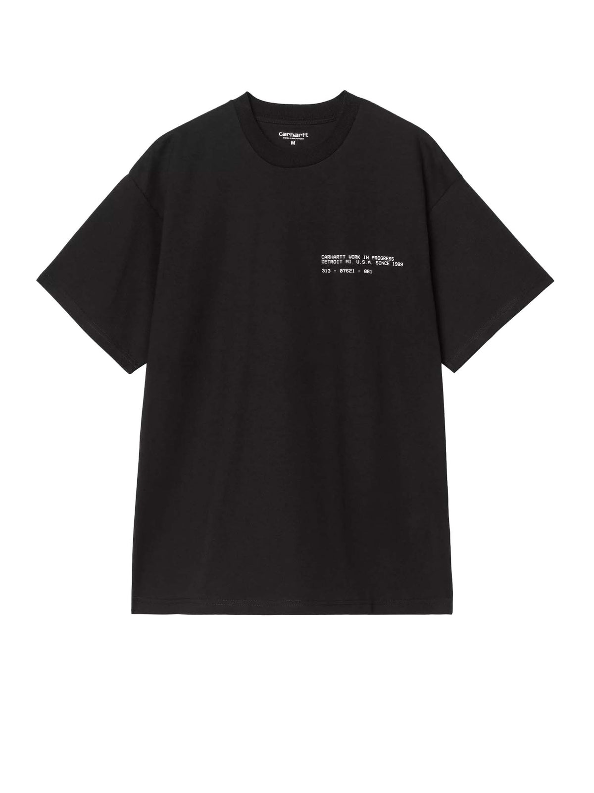 Carhartt Wip S/S Feather Progress T-Shirt Nero