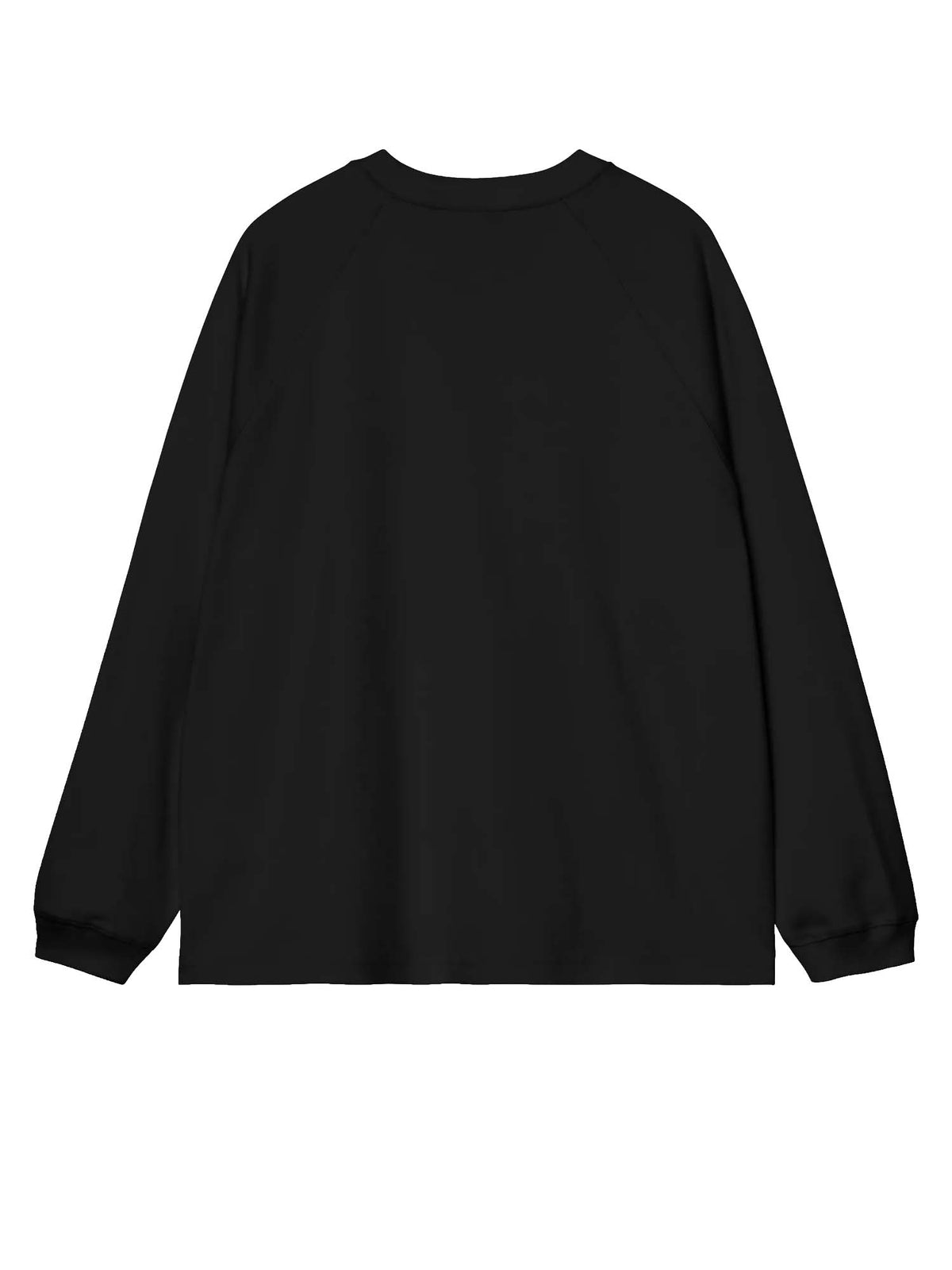 Carhartt Wip L/S Signature Rib T-Shirt Nero