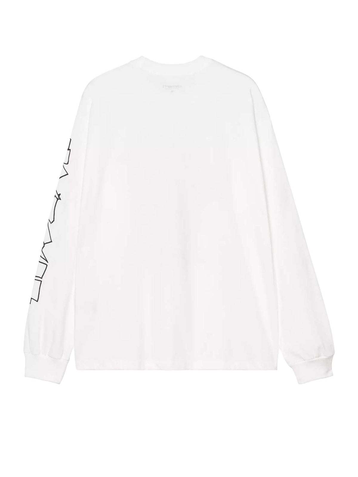 Carhartt Wip L/S Blinkerfluid T-Shirt Bianco